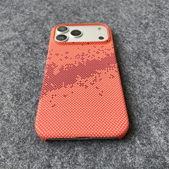Kevlar Carbon Fiber Pattern Phone Case for iPhone