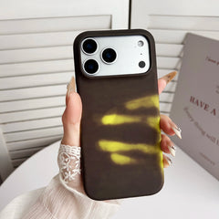 Thermal Sensing Color Changing Case for iPhone | Heat Sensitive Temperature Reactive Matte Cover