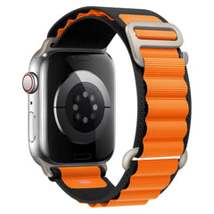 Rugged Nylon Alpine Loop Sport Band for Apple Watch | Breathable G-Hook Strap Bracelet