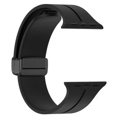 Unisex Magnetic Buckle Silicone Sport Band for Apple Watch