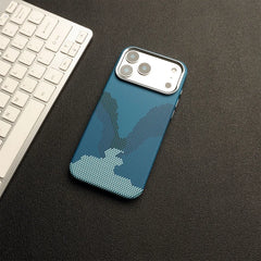 Carbon Fiber Pattern Magnetic Case For iPhone