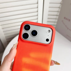 Thermal Sensing Color Changing Case for iPhone | Heat Sensitive Temperature Reactive Matte Cover