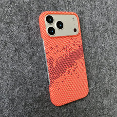 Kevlar Carbon Fiber Pattern Phone Case for iPhone