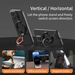 MagSafe Phone Ring Holder & Stand | Magnetic 360° Rotating Grip and Mount