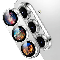 Metal Tempered Glass for Camera Lens Protector For Samsung Galaxy