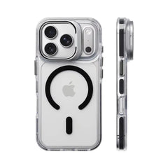 Transparent MagSafe Lens Bracket Case for iPhone