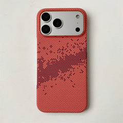 Kevlar Carbon Fiber Pattern Phone Case for iPhone