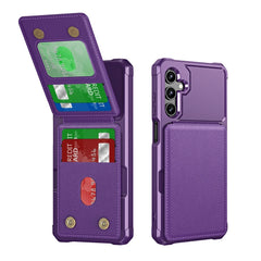 Leather Phone Case For Samsung Galaxy | Wallet Case with Card Holder Slot Phone Cover