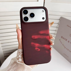 Thermal Sensing Color Changing Case for iPhone | Heat Sensitive Temperature Reactive Matte Cover