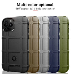 Shockproof Rugged Shield Matte Rubber Case for iPhone