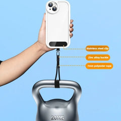 Universal Adjustable Short Phone Lanyard | Self-Locking Anti-Drop Wrist Strap