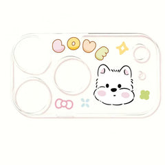 Cute Cartoon Animal Series Lens Cover for iPhone