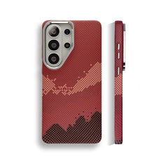 Slim Carbon Fiber Texture Magnetic Case for Samsung
