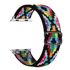 Wild & Woven Collection of Nylon Elastic Loop for Apple Watch