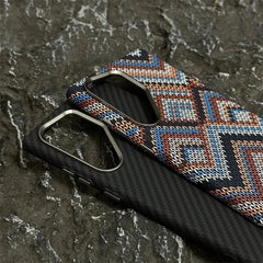 Carbon Fiber Phone Case for Samsung Galaxy | Magnetic case with Metal lens frame