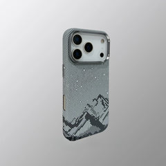 The Peak & Horizon Adventure Series Phone Cases for iPhone | Pitaka Cover | Carbon Fibre Case