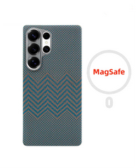 Aramid Kevlar Carbon Fiber Case for Samsung Galaxy | Ultra-Thin Magnetic Cover | Matching Ring Grip Bundle