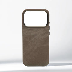 Canvas Texture Fabric MagSafe Case for iPhone | Metallic Camera Trim | Premium Cloth Phone Cover