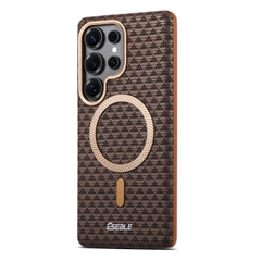 Faux Leather Magnetic Phone Case For Samsung Galaxy