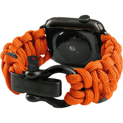 Rugged Paracord Sport Strap for Apple Watch  | Heavy-Duty Survival Nylon Bracelet Band