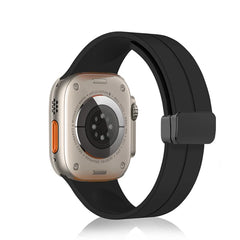 Unisex Magnetic Buckle Silicone Sport Band for Apple Watch