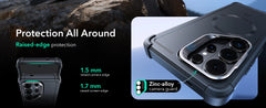 Transparent MagSafe Kickstand Case for Samsung S26 Ultra |  Military-Grade Protection Phone Cover