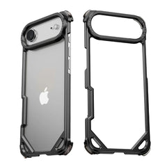 Matte Aluminum Metal Bumper Case For iPhone | Bare Naked Phone Feel MagSafe Slim Phone Cover