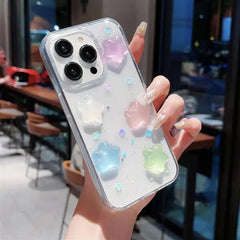 Glowing Celestial Star Clear Case Collection for iPhone