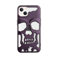 Cool Skull Ghostface Hollow Cooling Case for iPhone | Plating Finish Breathable Back Cover