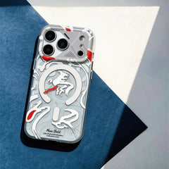 Magnetic Geometric Graffiti Case For iPhone