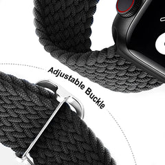 Braided Loop Strap For Apple Watch | Nylon Elastic Bracelet for iWatch