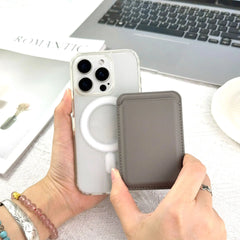 Wallet Leather Case | Magnetic Magsafe Card Holder