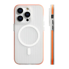 Transparent Matte Armor Shockproof Cover iPhone | Magsafe Wireless Charger Case