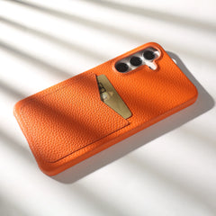 Premium Leather Case for Samsung Galaxy | Card Slot Wallet Protective Cover