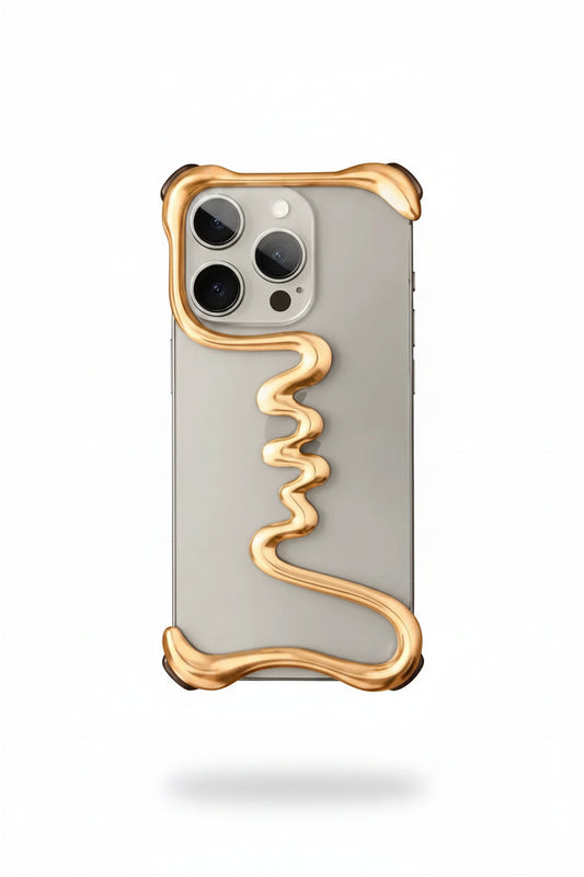 Minimalist Aluminum Metal Bumper Case for iPhone