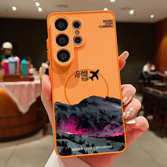 Never Stop Climbing Magnetic Phone Case for Samsung Galaxy