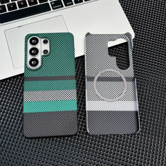 Thin Matte Hard PC Carbon Fiber Magnetic Case For Samsung