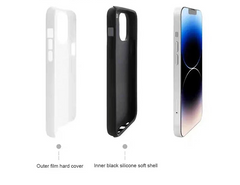Modern Classic Patterned Case Collection for iPhone  | Double-layer Full Edge Cover Phone