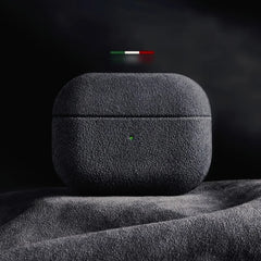 Italian Suede Leather Case For Airpods