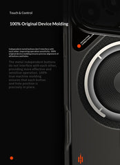 IMD Double-sided Lamination Mecha Magnetic Phone Case For iPhone