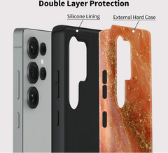 Marble Pattern Phone Case For Samsung Galaxy