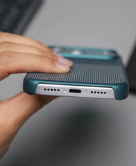Bare-feel Sandstone Anti-Slip Magnetic Phone Case For iPhone