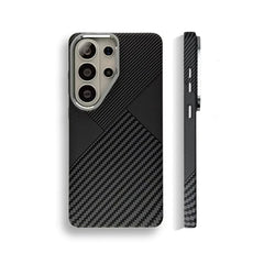 Slim Carbon Fiber Texture Magnetic Case for Samsung