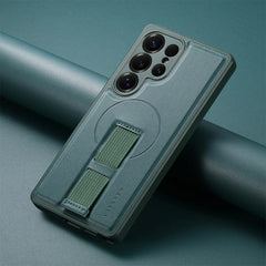 Magnetic Wrist Strap Phone Case for Samsung Galaxy