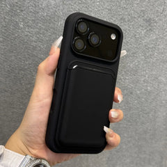 Liquid Silicone Magsafe Wallet Case For iPhone