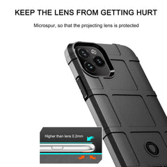 Shockproof Rugged Shield Matte Rubber Case for iPhone