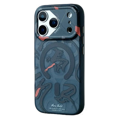 Magnetic Geometric Graffiti Case For iPhone