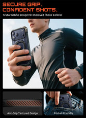 Heavy Duty Rugged Magnetic Phone Case with Stand For iPhone 17 Pro Max