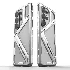 Metal Armor Frame Aluminum Alloy Back Cover for Samsung
