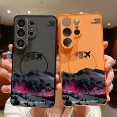 Never Stop Climbing Magnetic Phone Case for Samsung Galaxy